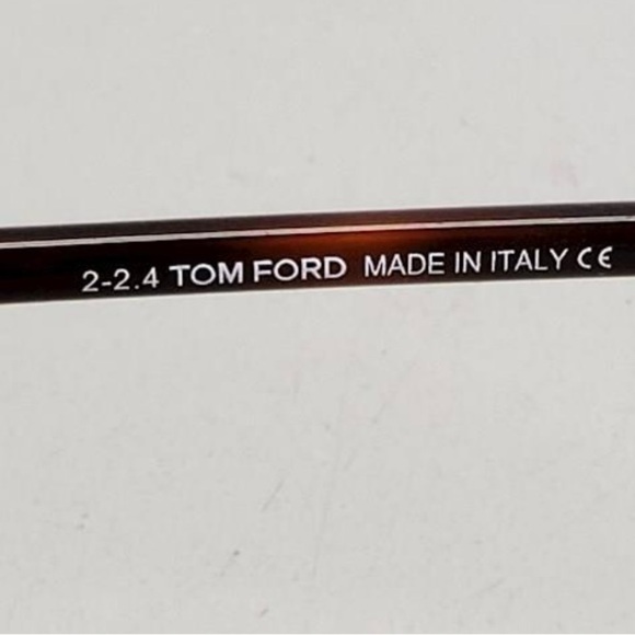 Tom Ford Gray/ Brown Tortoise Shell Sunglasses Prescription - Picture 8 of 10